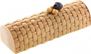 Kit buche - Décor tressé