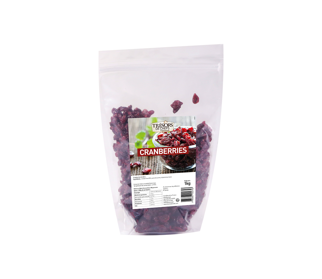 Cranberries séchées