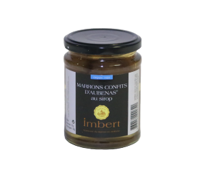 Marrons confits entiers - 370g