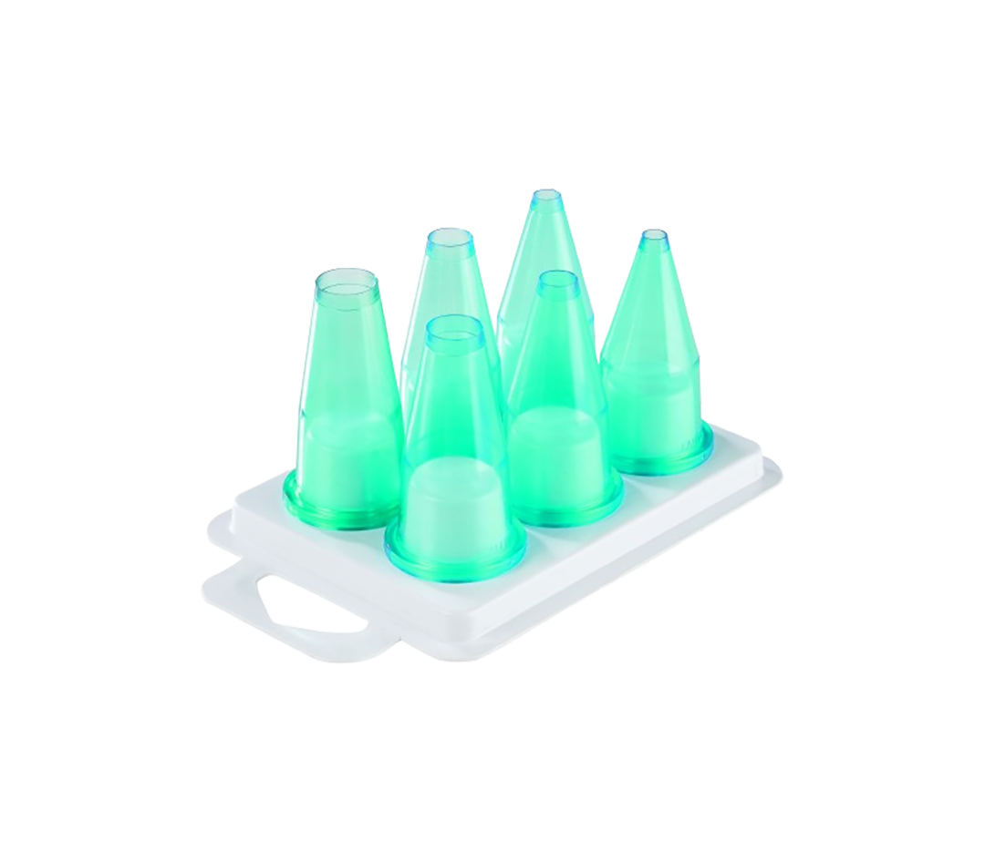 Assortiment de 6 douilles unies