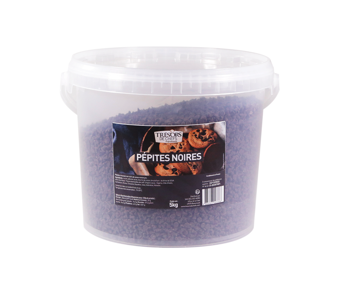 Pépites de chocolat noir