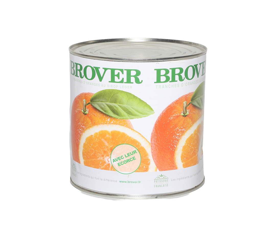 Oranges tranches au sirop - 3/1