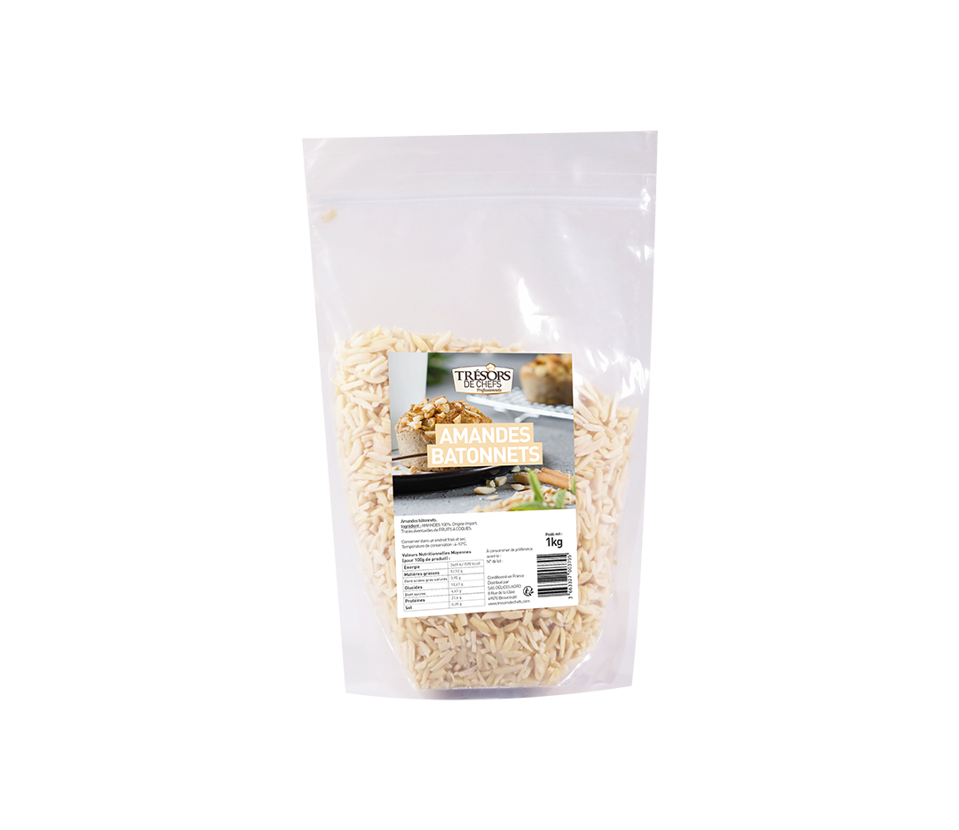Amandes en batônnets - 1kg