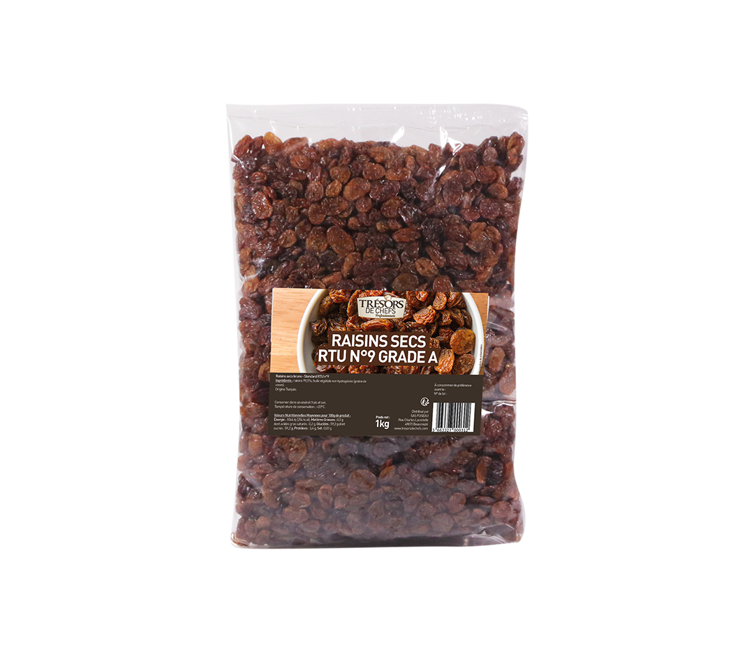 Raisins secs RTU  - 1kg