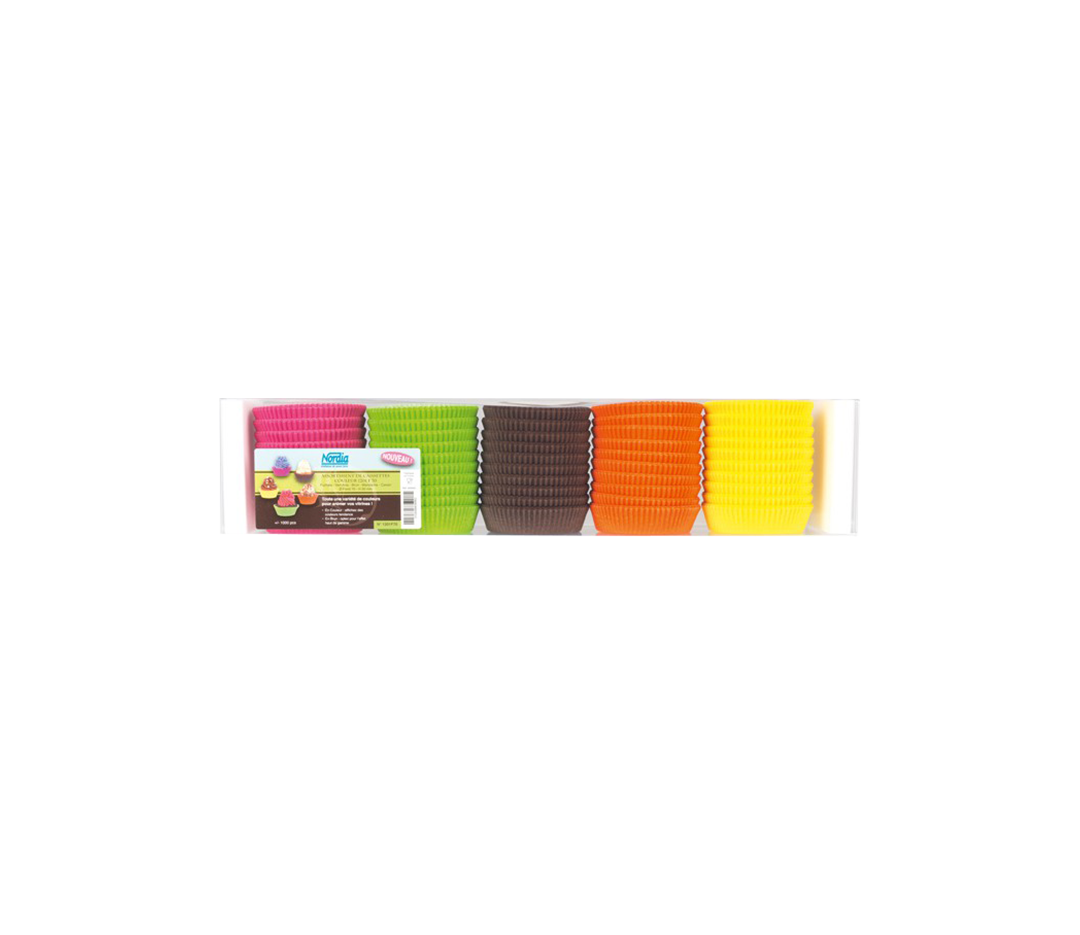 Assortiment caissettes n°1201F70 - Diam ; 70 mm / hauteur 20 mm