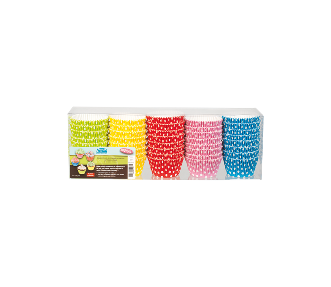 Assortiment Optima à pois - x120