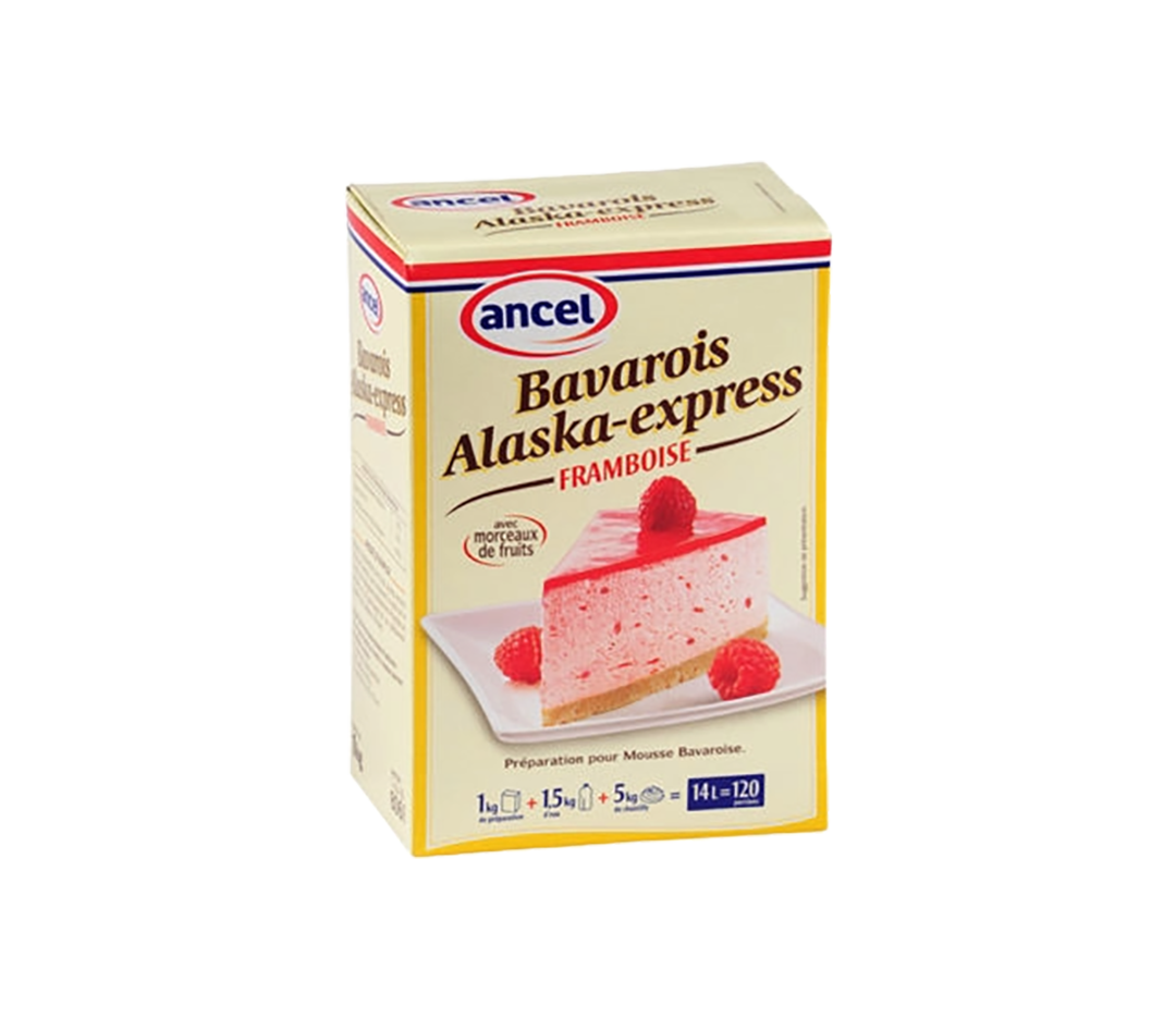 Bavarois Alaska Framboise - 1kg