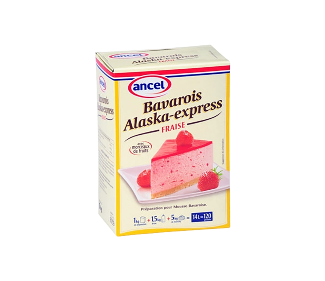 Bavarois Alaska Fraise - 1kg