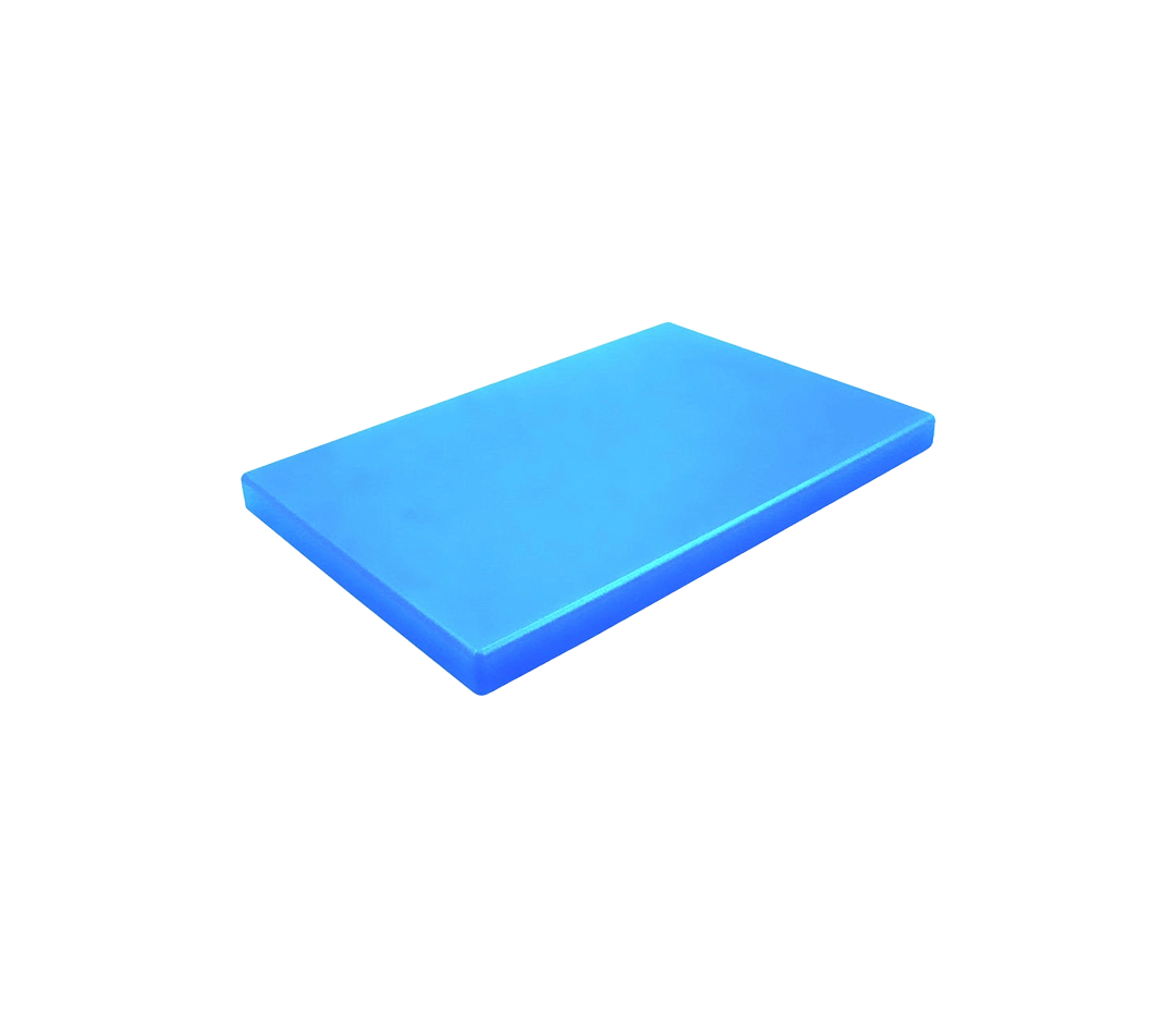 Planche à découper bleu