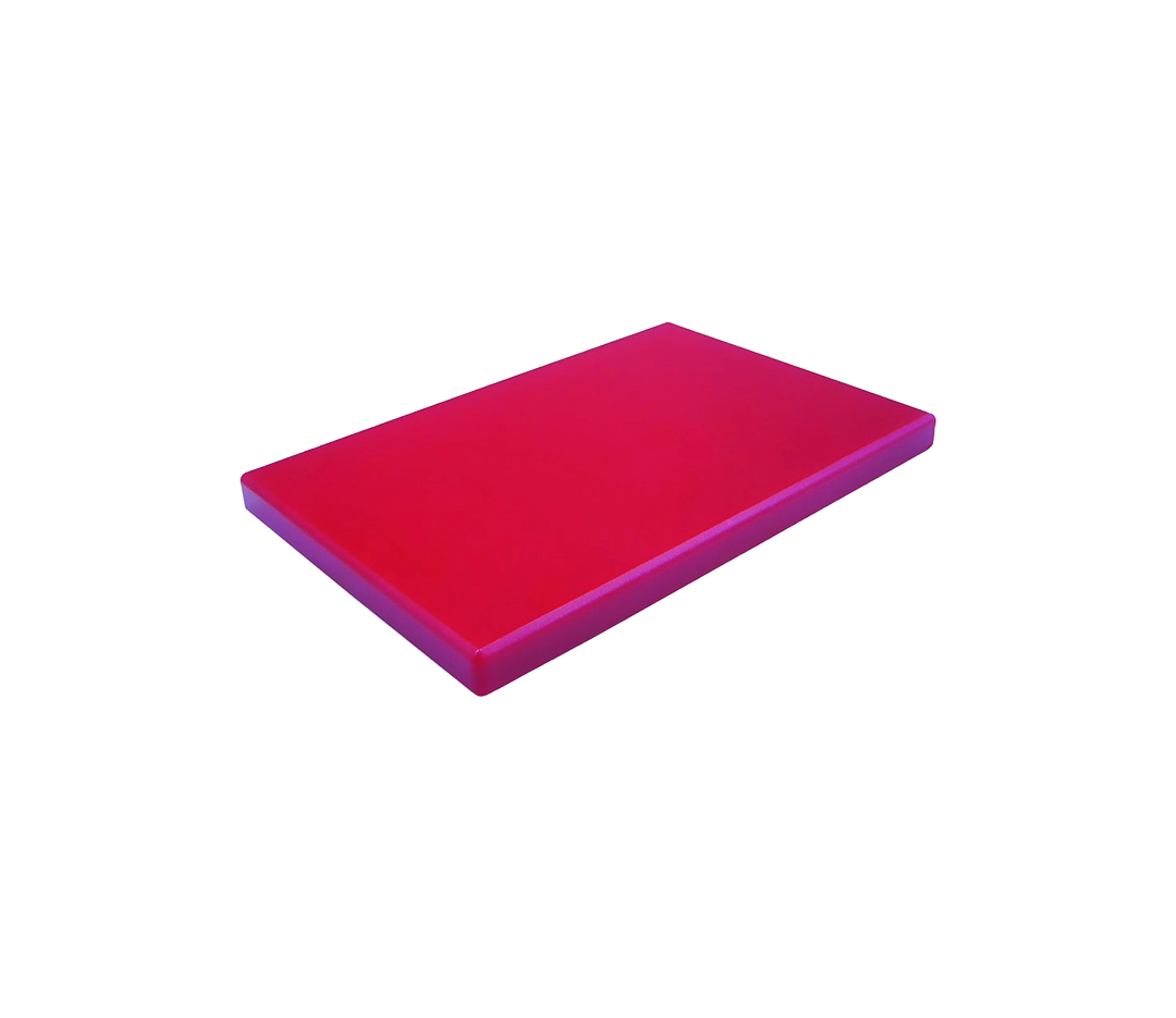 Planche à découper rouge