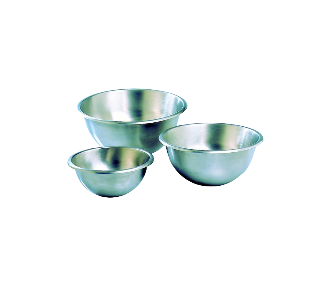 Bassine demi-ronde Inox 30 cm - 30 cm
