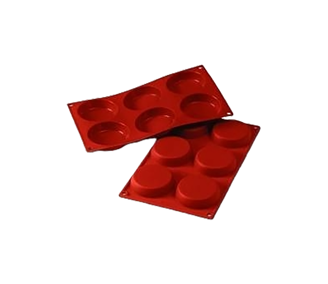 Moules silicone 6 millassons.