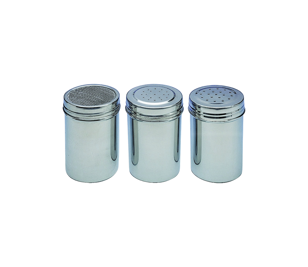Saupoudreuse - Inox - 3 choix Tamis  - Tamis 