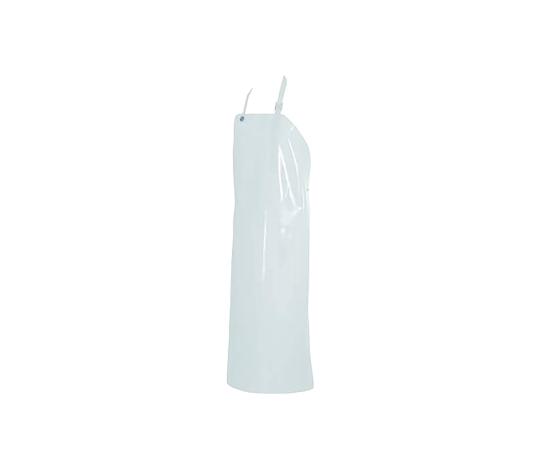 Tablier Parme blanc