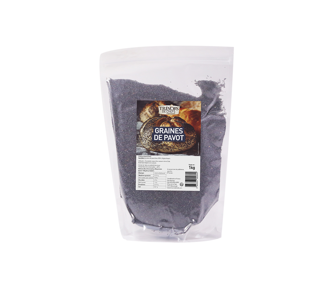 Graines de pavot bleu - 1kg - 1 kg
