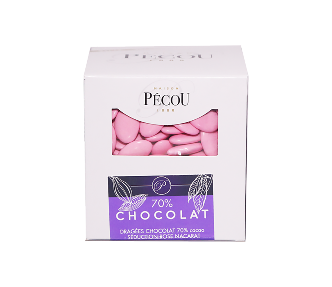 Dragées Chocolat rose ballerine - 1kg