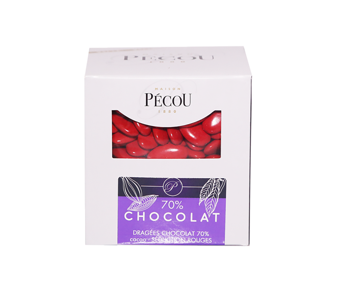 Dragées Chocolat rouge - 1kg