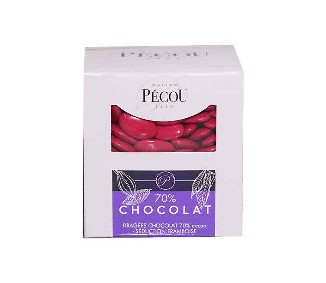 Dragées Chocolat  framboise- 1kg