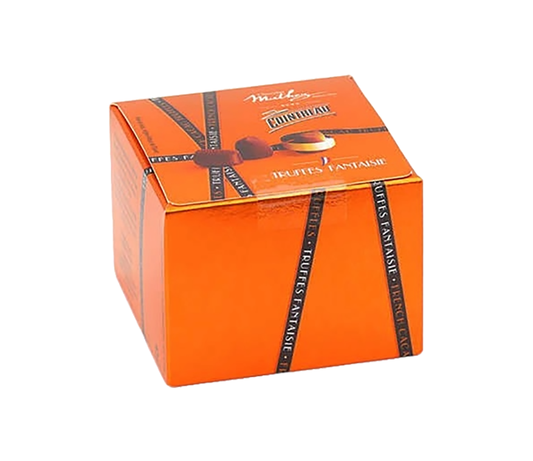 Truffes cointreau boite carré - 100 g
