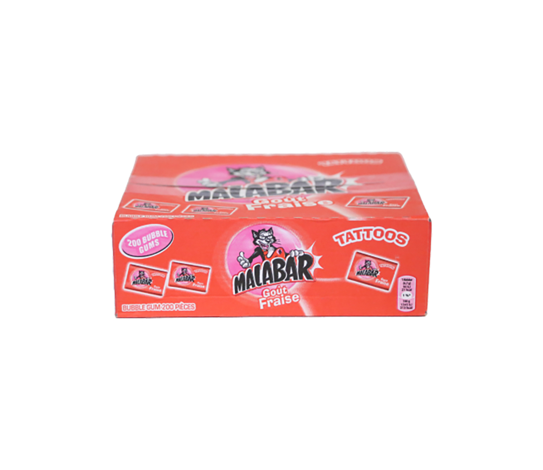 Malabar Fraise - 200 pièces