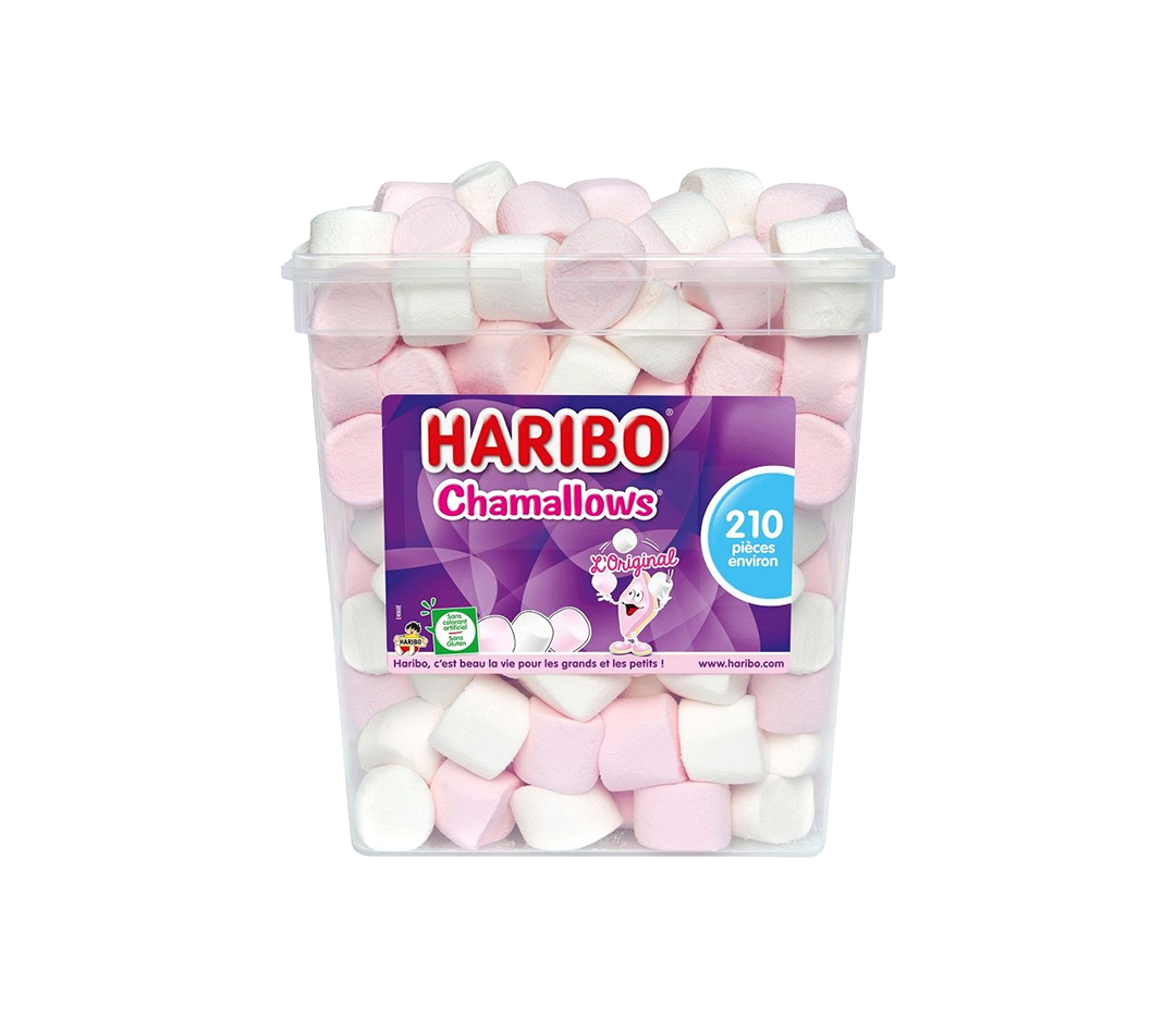 Tubo haribo chamallows original - 210