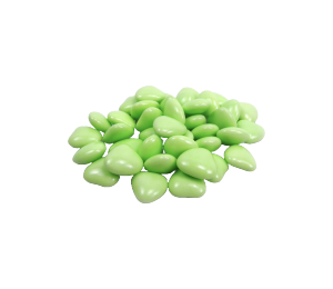 Dragées Mini-cœurs  tilleul- 250g