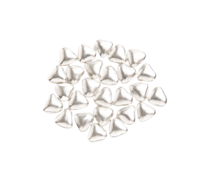 Dragées Mini-cœurs argent  - 250g