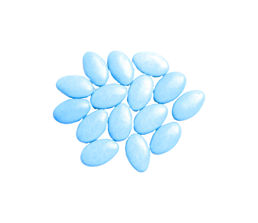 Dragées Chocolat Turquoise - 1kg