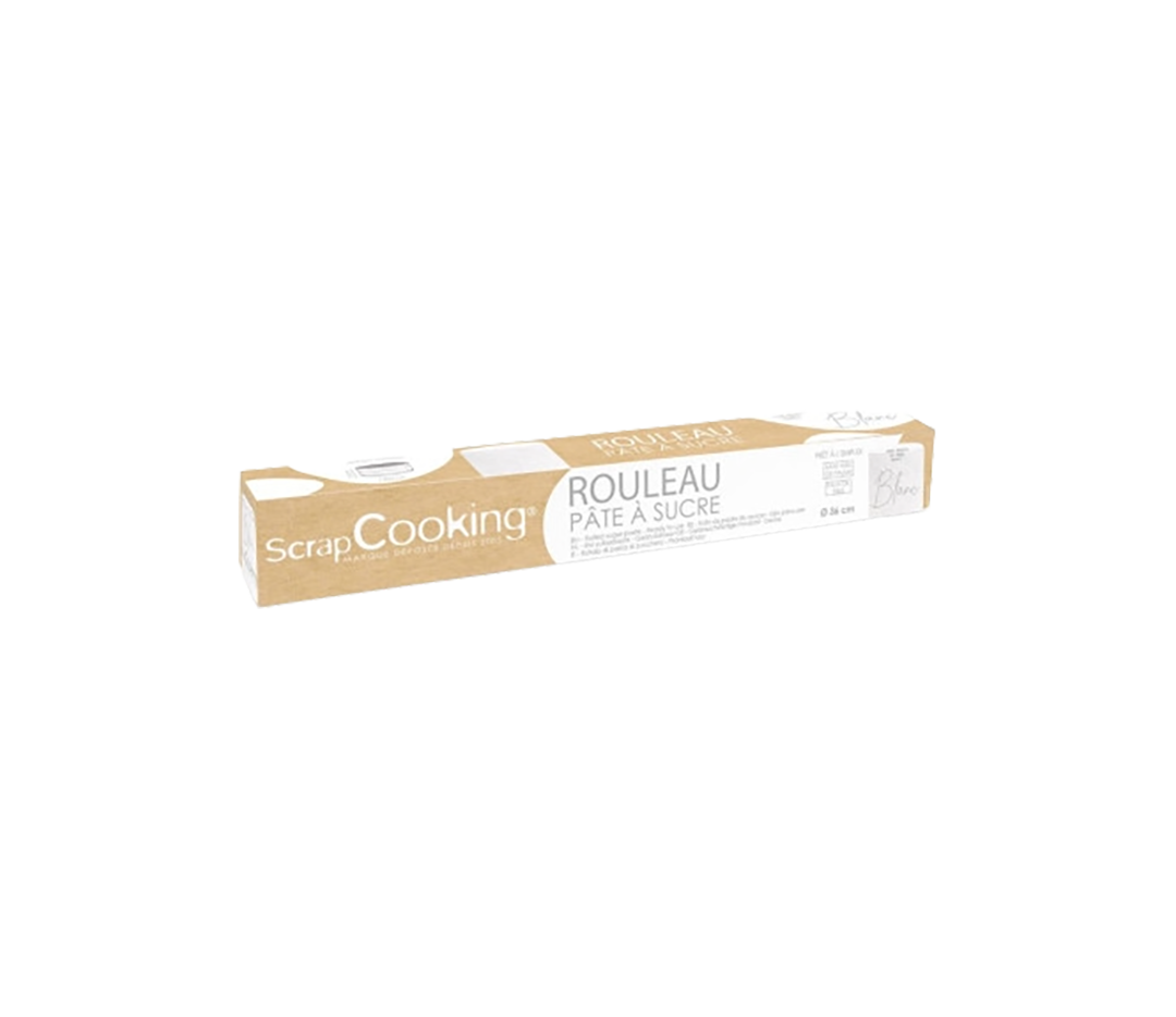 ROULEAU PATE A SUCRE BLANC 430G SCRAPCOO
