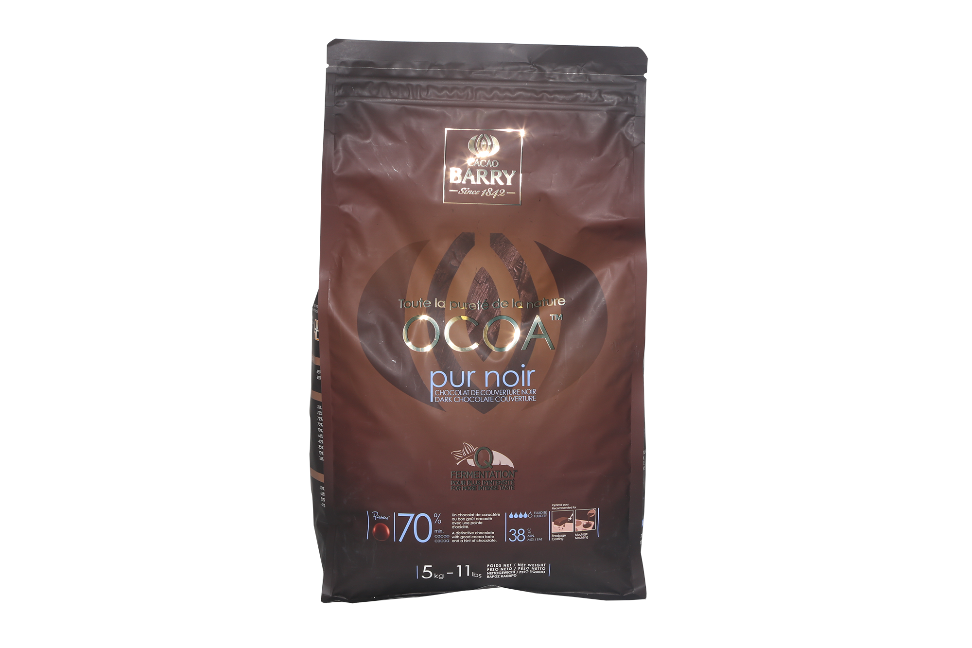 Chocolat noir Ocoa 70% - 5kg