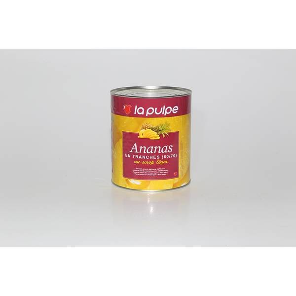 Ananas tranche au sirop - 3/1