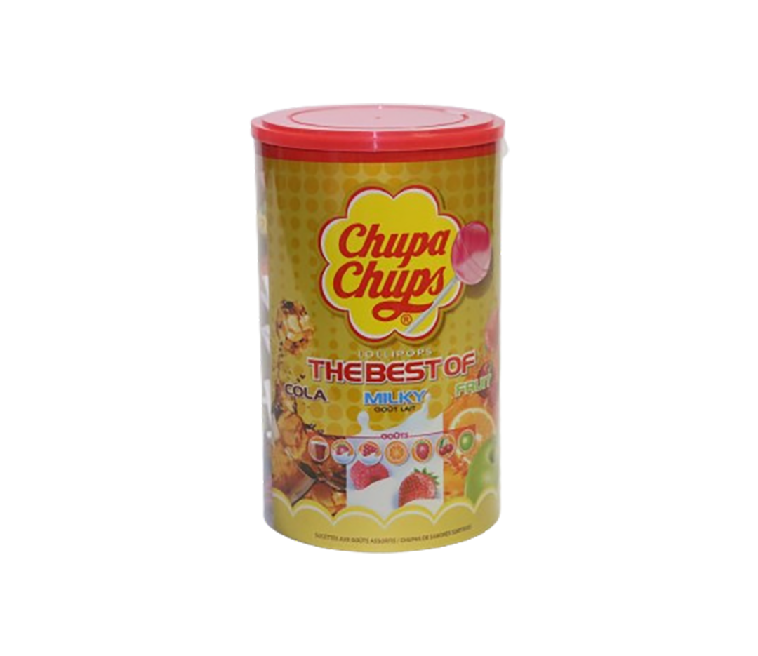 Chupa chups assorties - 150 pcs