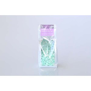 Dragées Mini-coeurs - 250g - Vert Givré