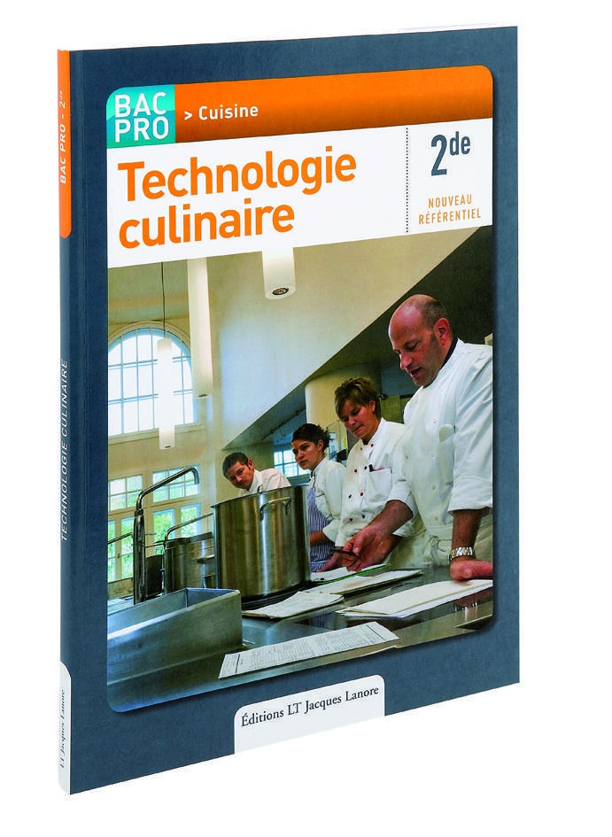 Livre technologie culinaire