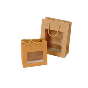Sac ballotins à fenêtre - x20 - 19 cm
