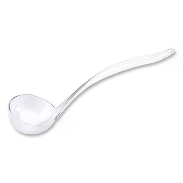 Louche plastique transparent.