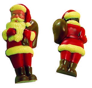 Père-noël debout