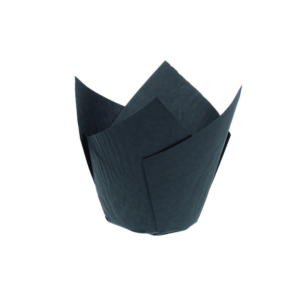 Caissette Tulipcup noire - x200