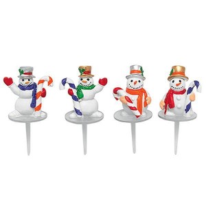 Bonhommes de neige sucre d'orge