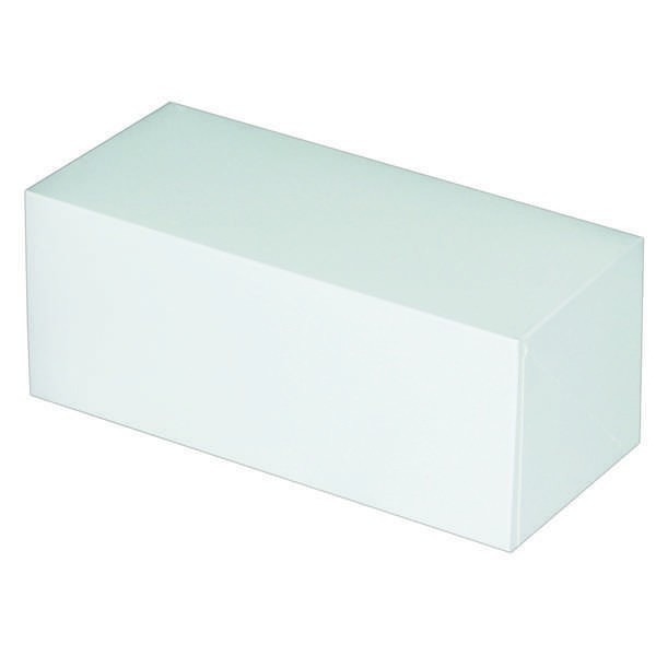 Boîte à bûche blanche - x25 - 25 cm