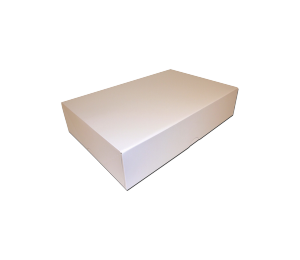 Boîte pâtissière blanche - x50 - 18 x 10 cm