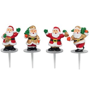 Pères Noël cloche et sapin