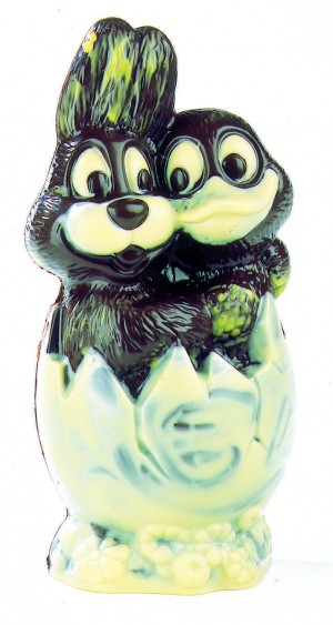 Oeuf couple lapin/canard