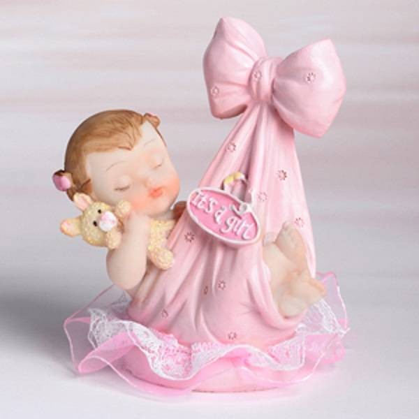 Sujet fille dans linge rose