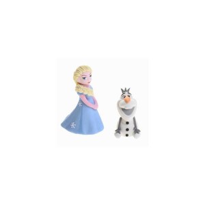 Elsa et Olaf en sucre