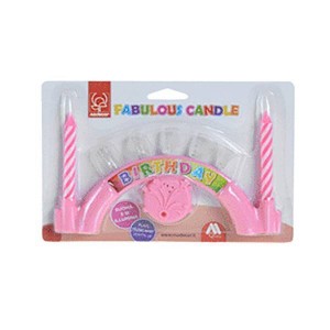 Bougie musicale Happy Birthday