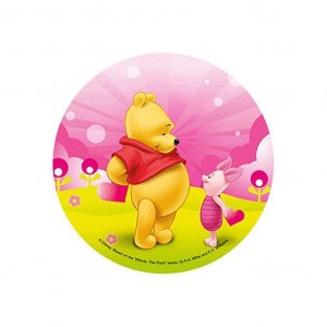 Disque azyme - 21cm - Winnie & Pooh