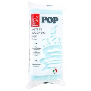 Pâte à sucre bleu ciel - 250g