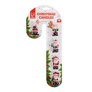 Bougies de noël - 5 pièces