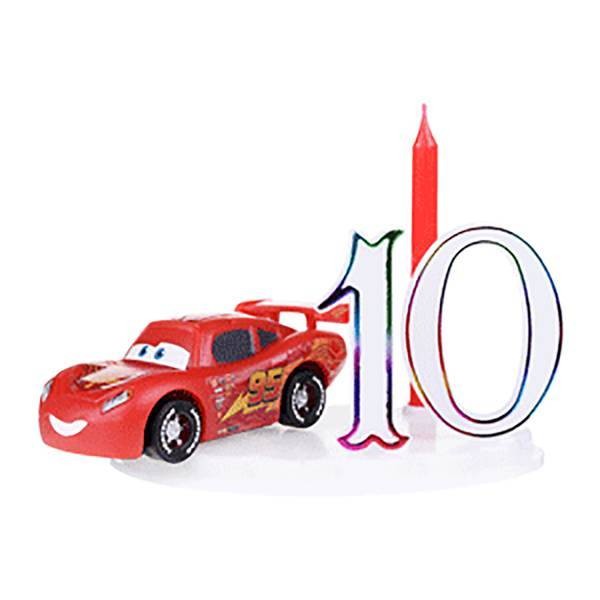 Bougie à chiffres Cars